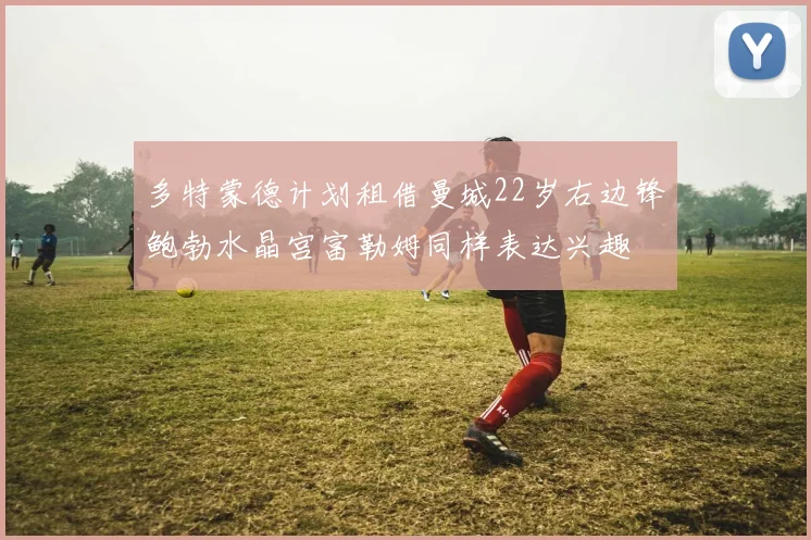 多特蒙德计划租借曼城22岁右边锋鲍勃水晶宫富勒姆同样表达兴趣